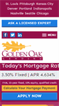 Mobile Screenshot of goldenoaklending.com